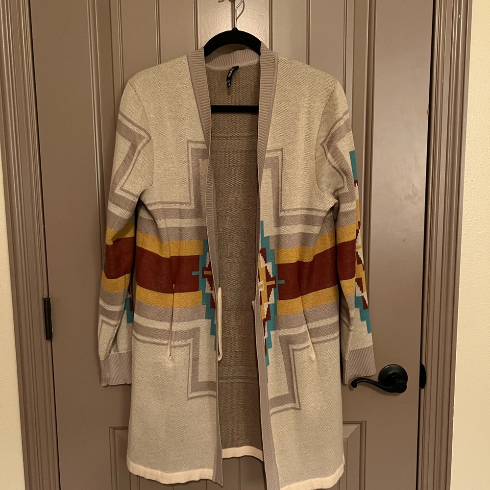 Crazy Train Cardigan Size Medium